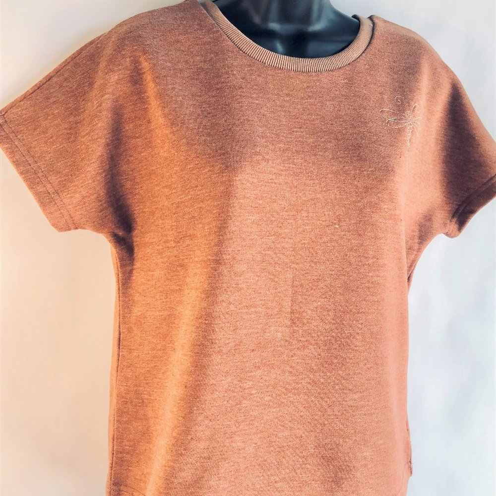 MORRISDAY EMBROIDERED Melody Short Sleeve Top